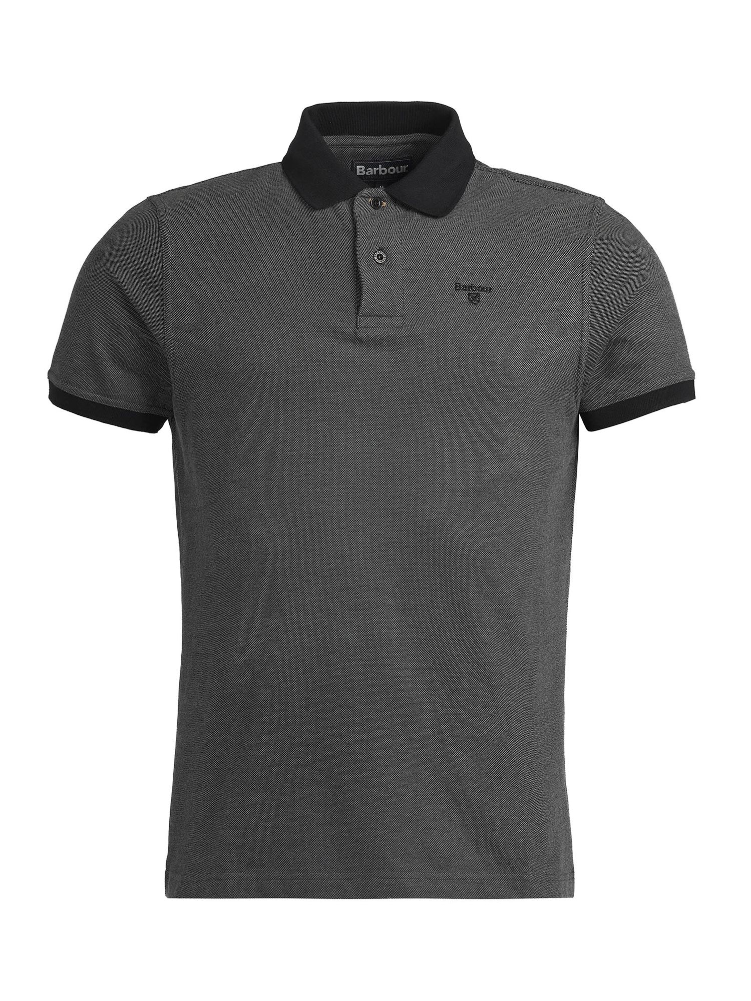 Barbour Sports Polo Shirt, Black, L