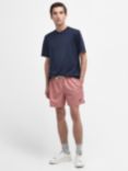 Barbour Staple 5" Swim Shorts, Pink Clay
