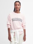 Barbour Northumberland Sweatshirt, Shell Pink