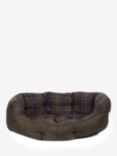 Barbour 35inch Quilted Dog Bed, Olive
