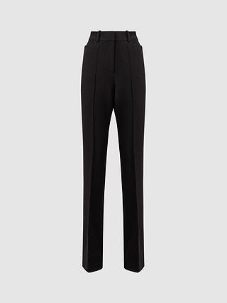 Reiss Petite Gabi Slim Fit Suit Trousers, Black