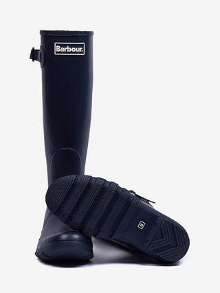 Barbour Bede Wellington Boots, Navy