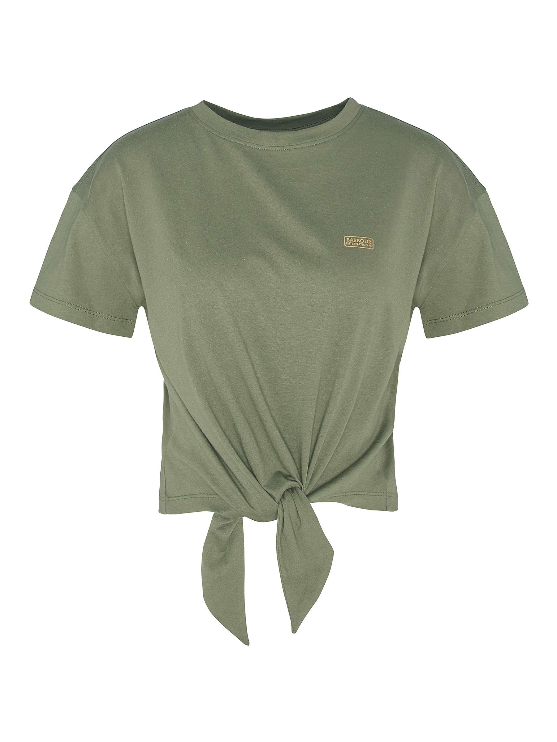 Buy Barbour International Soules Tie Detail T-Shirt Online at johnlewis.com