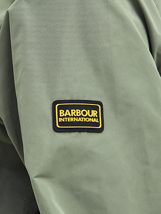 Barbour International Walker Showerproof Jacket, Oil Green
