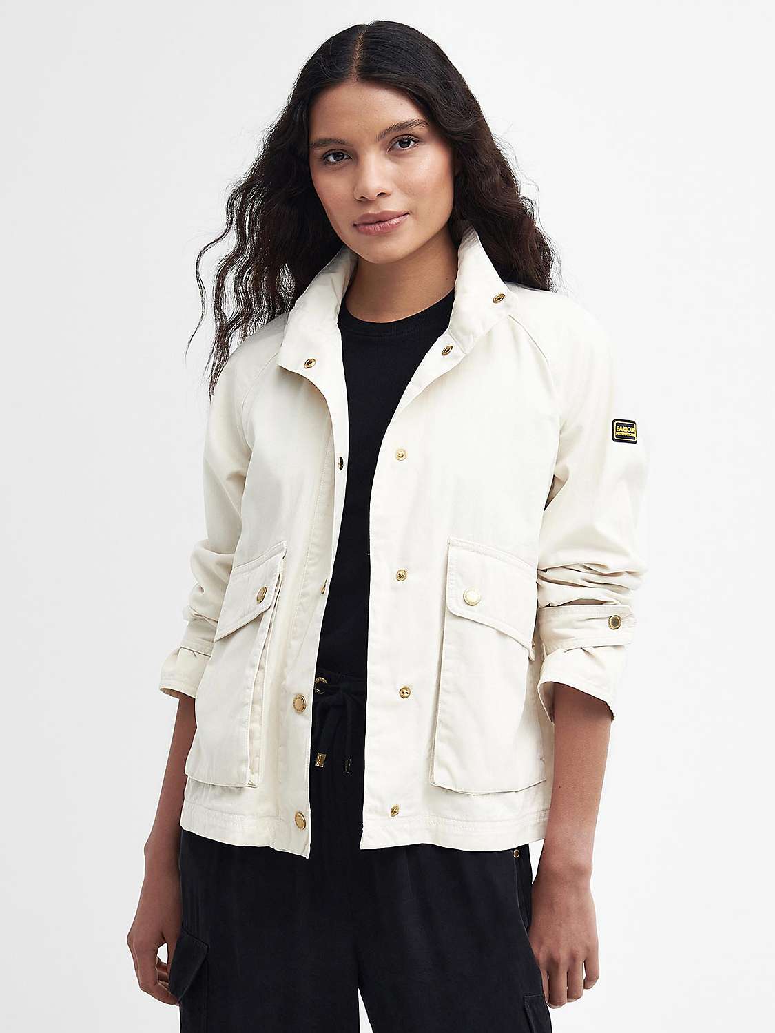 Buy Barbour International Whiston Casual Jacket, Blanc Online at johnlewis.com