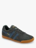 Gola Classics Harrier Suede Lace Up Trainers, Storm/Moonlight