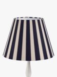 John Lewis Bold Stripe Lampshade, 25cm, Black