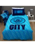 Rest Easy Sleep Better Manchester City Easy Care Reversible Duvet Cover Set