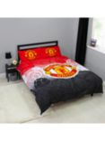 Rest Easy Sleep Better Manchester United Easy Care Reversible Duvet and Pillowcase Set