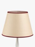 John Lewis Raffia Taped Lampshade, Red