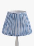 John Lewis Stripe Lampshade, Blue