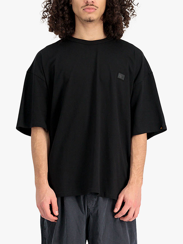 Alpha Industries Essential RL Cotton T-Shirt, Black