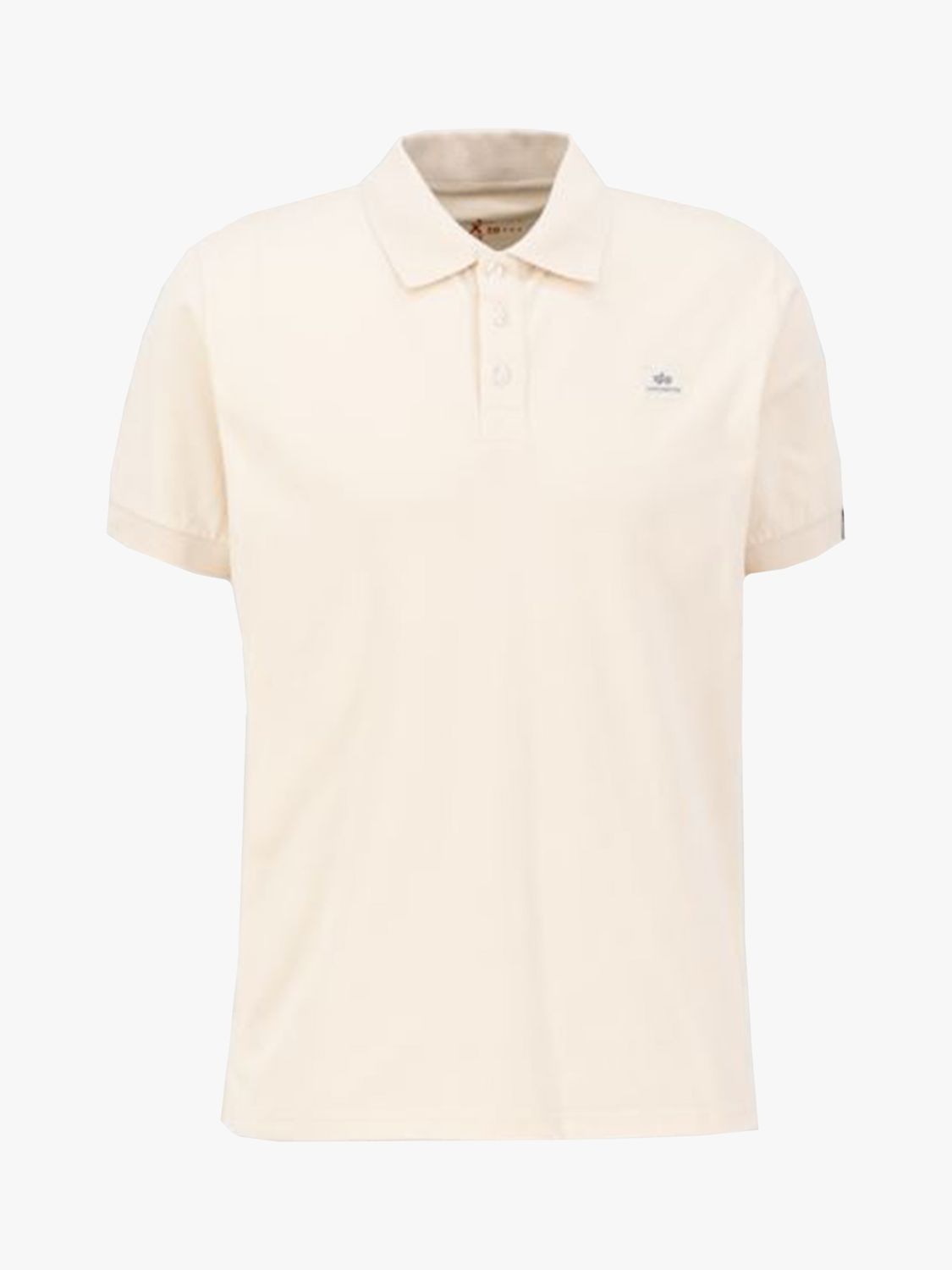 Alpha Industries X-Fit Polo Shirt, 578 Jet Stream White, S