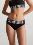 Calvin Klein Bold Logo Bikini Knickers, Black, Black