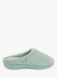 totes Popcorn Terry Mule Slippers, Mint