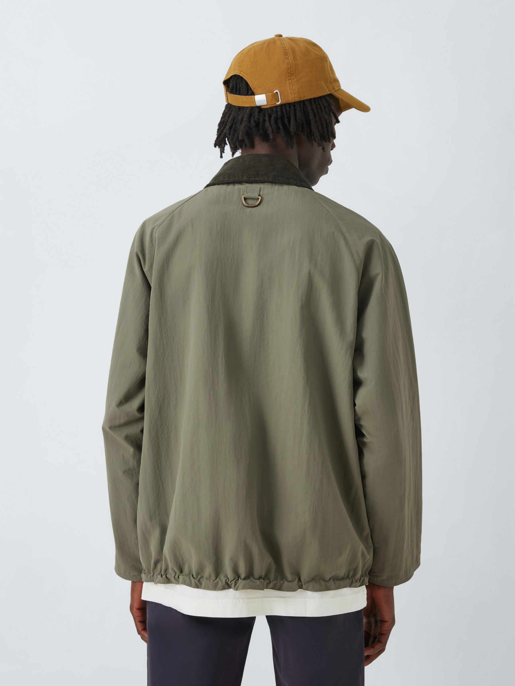 Barbour Tomorrow's Archive Reid Reversible Casual Jacket, Olive/Honey Gold, S