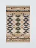 John Lewis Fusion Souk Rug, Green/Multi