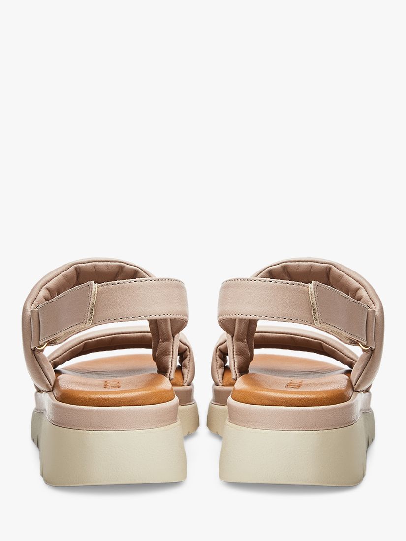 Buy Moda in Pelle Squash Chunky Sandals, Taupe Online at johnlewis.com