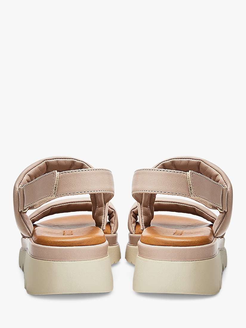 Buy Moda in Pelle Squash Chunky Sandals, Taupe Online at johnlewis.com