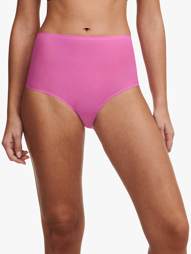 Chantelle Soft Stretch High Waisted Knickers, Rosebud