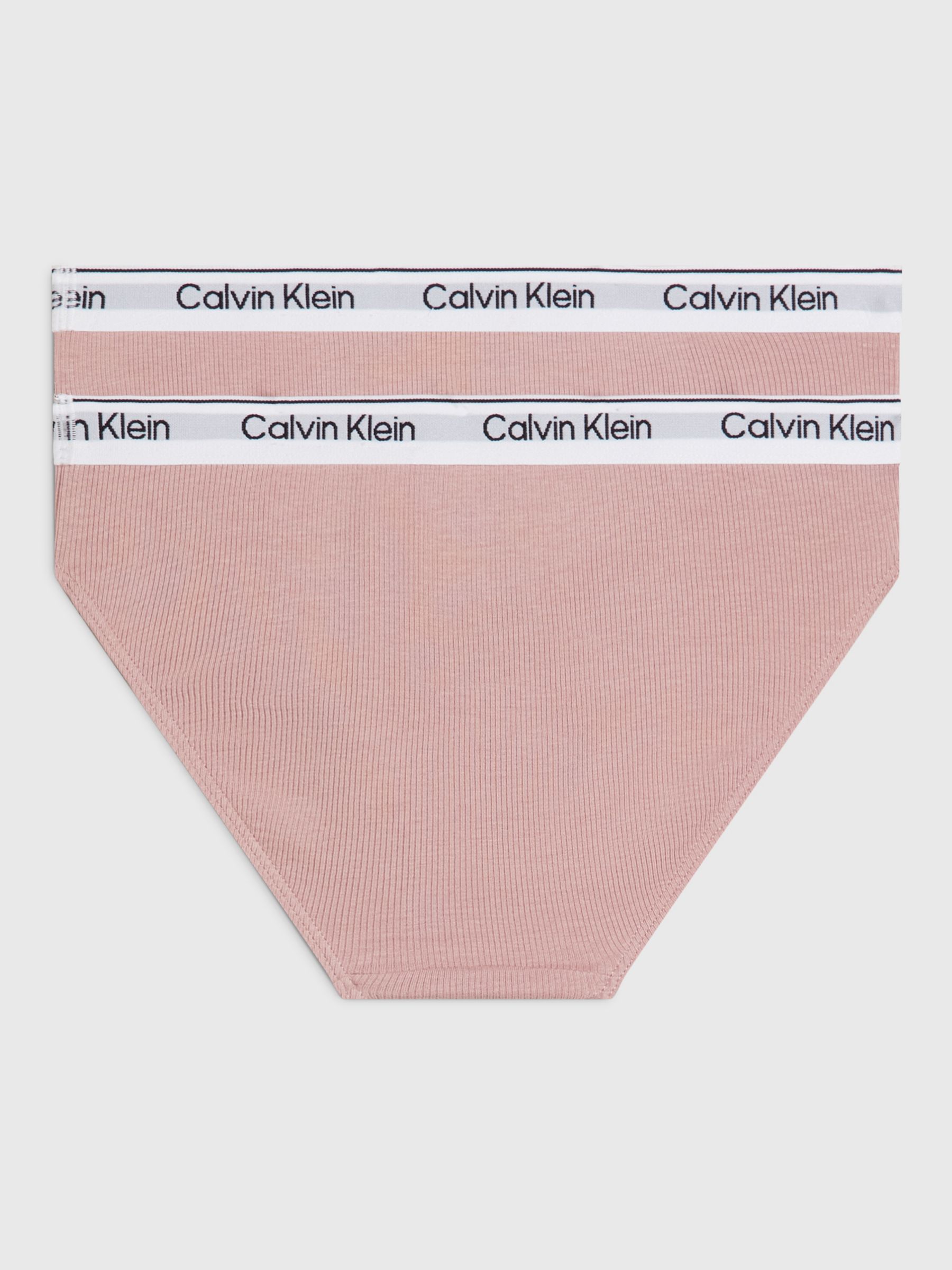 Calvin Klein Kids' Bikini Briefs, Pack of 2, Pink, 10-12Y