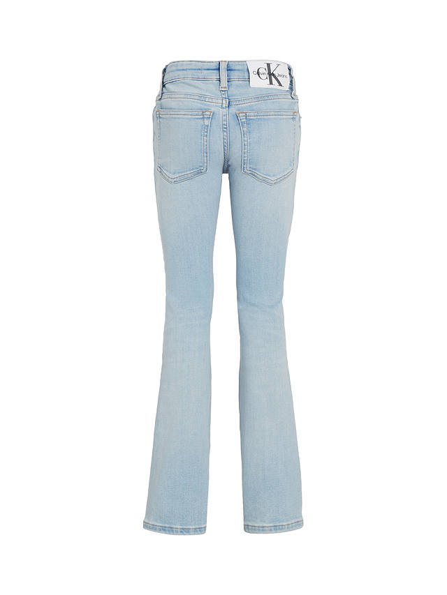 Calvin Klein Kids' Flared Jeans, Light Sky Blue