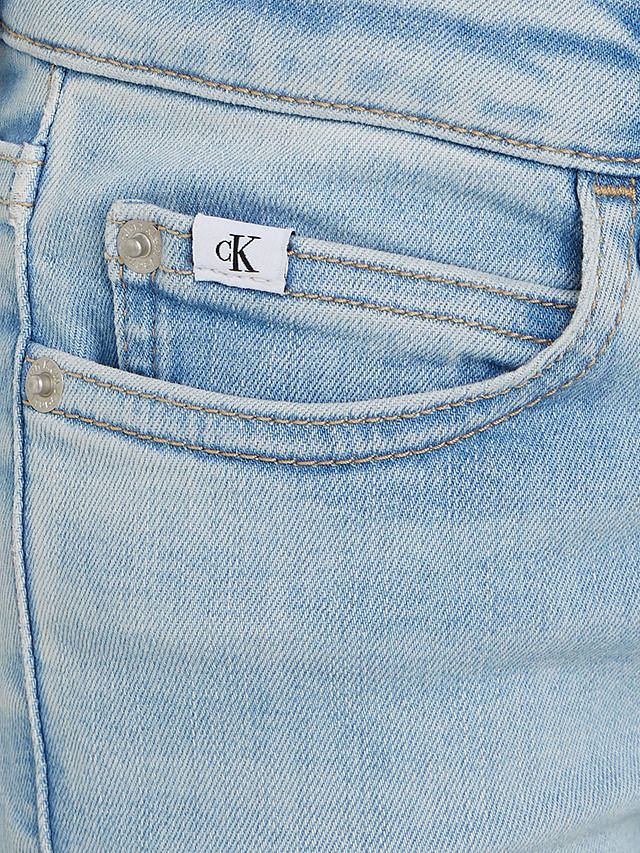 Calvin Klein Kids' Flared Jeans, Light Sky Blue