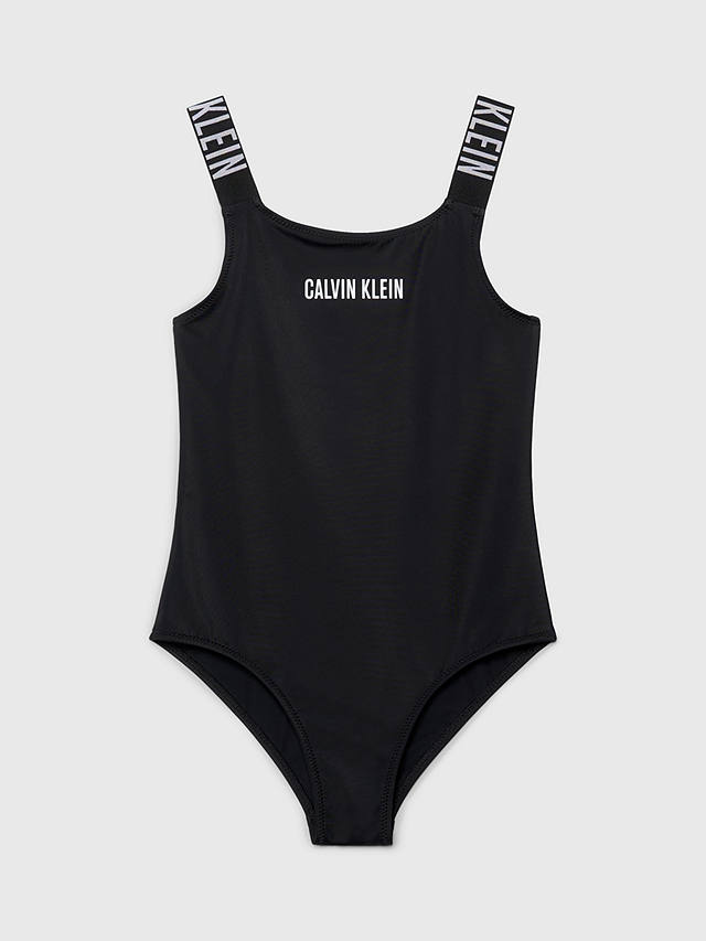 Calvin Klein Kids' Logo Swimsuit, Pvh Black