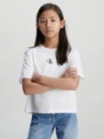 Calvin Klein Short Sleeve T-Shirt, Bright White, Bright White