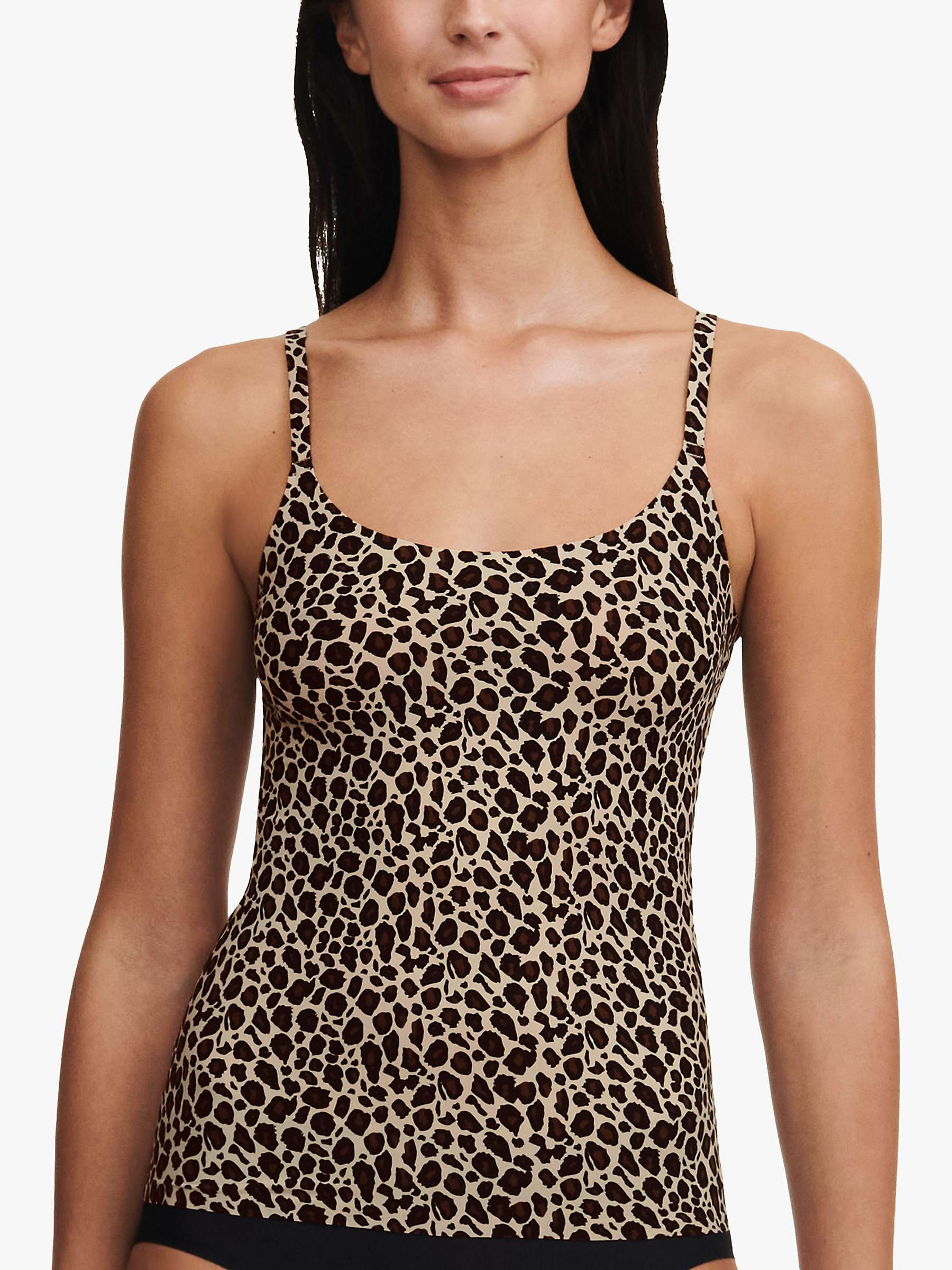 Buy Chantelle Soft Stretch Camisole, Leopard Print Online at johnlewis.com