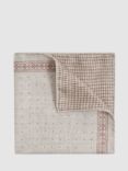 Reiss Cataldo Reversible Silk Handkerchief