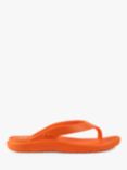 totes SOLBOUNCE Toe Post Sandals, Tiger Lily Orange
