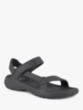 totes SOLBOUNCE Velcro Sport Sandals, Mineral Grey