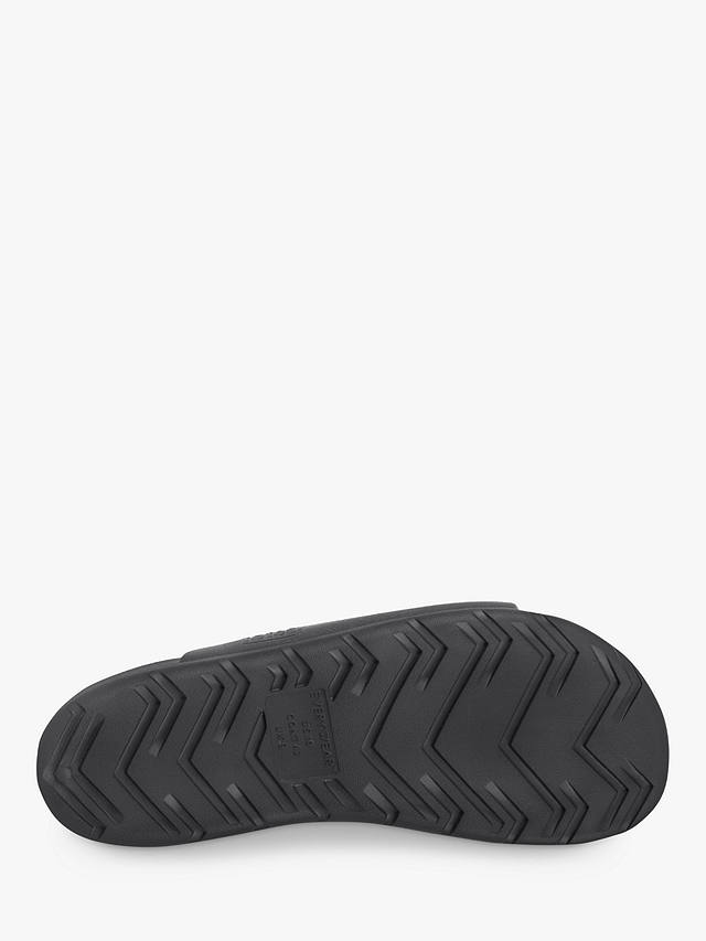 totes SOLBOUNCE Adjustable Slider Sandals, Mineral Grey