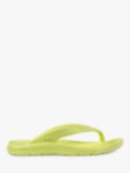 totes SOLBOUNCE Toe Post Sandals, Vivid Lime