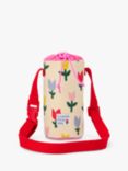 Small Stuff Kids' Canvas Tulip Crossbody Water Bottle Holder, Multi