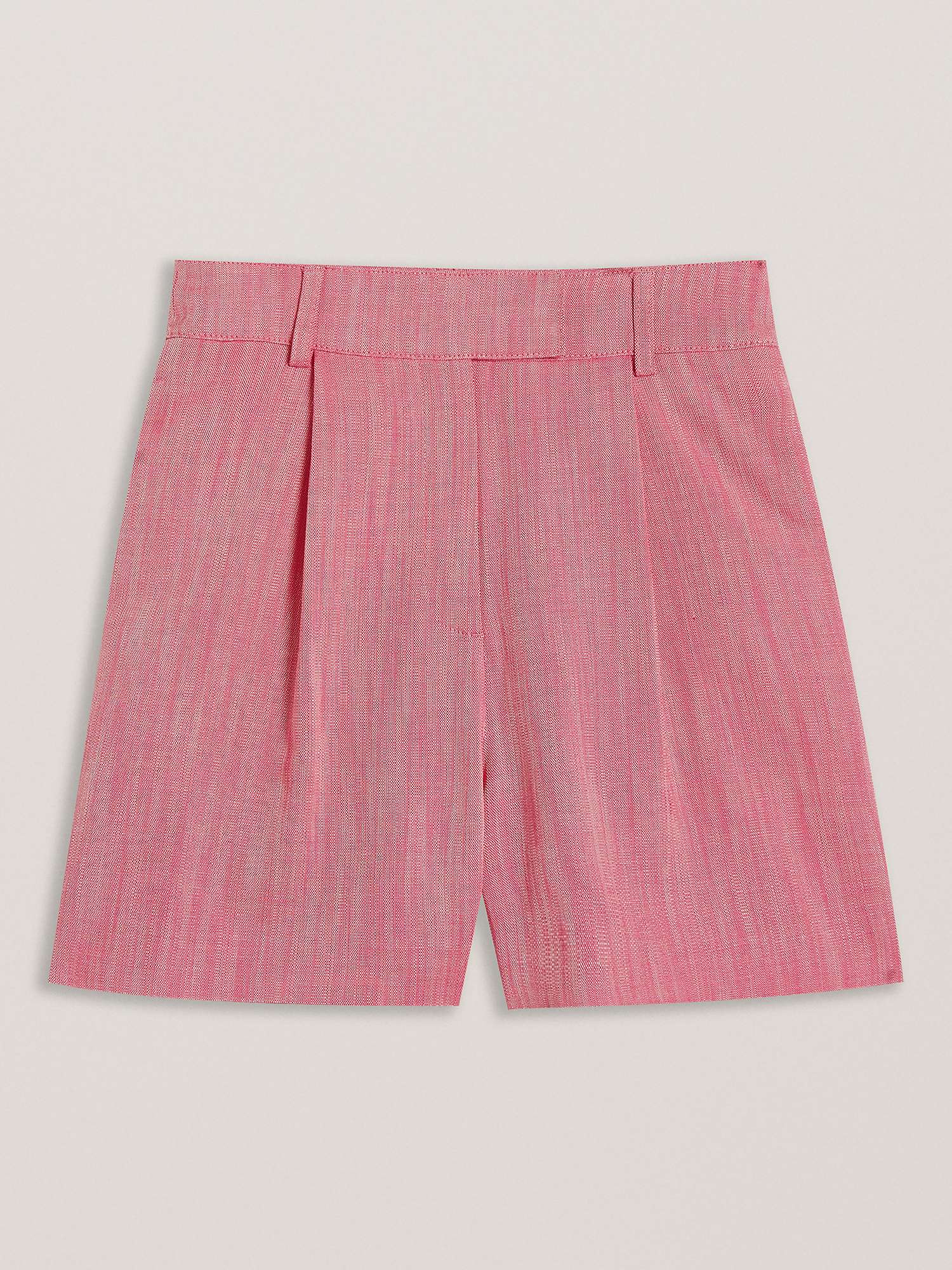 Buy Ted Baker Hirokos Tailored Shorts, Pink Light Online at johnlewis.com