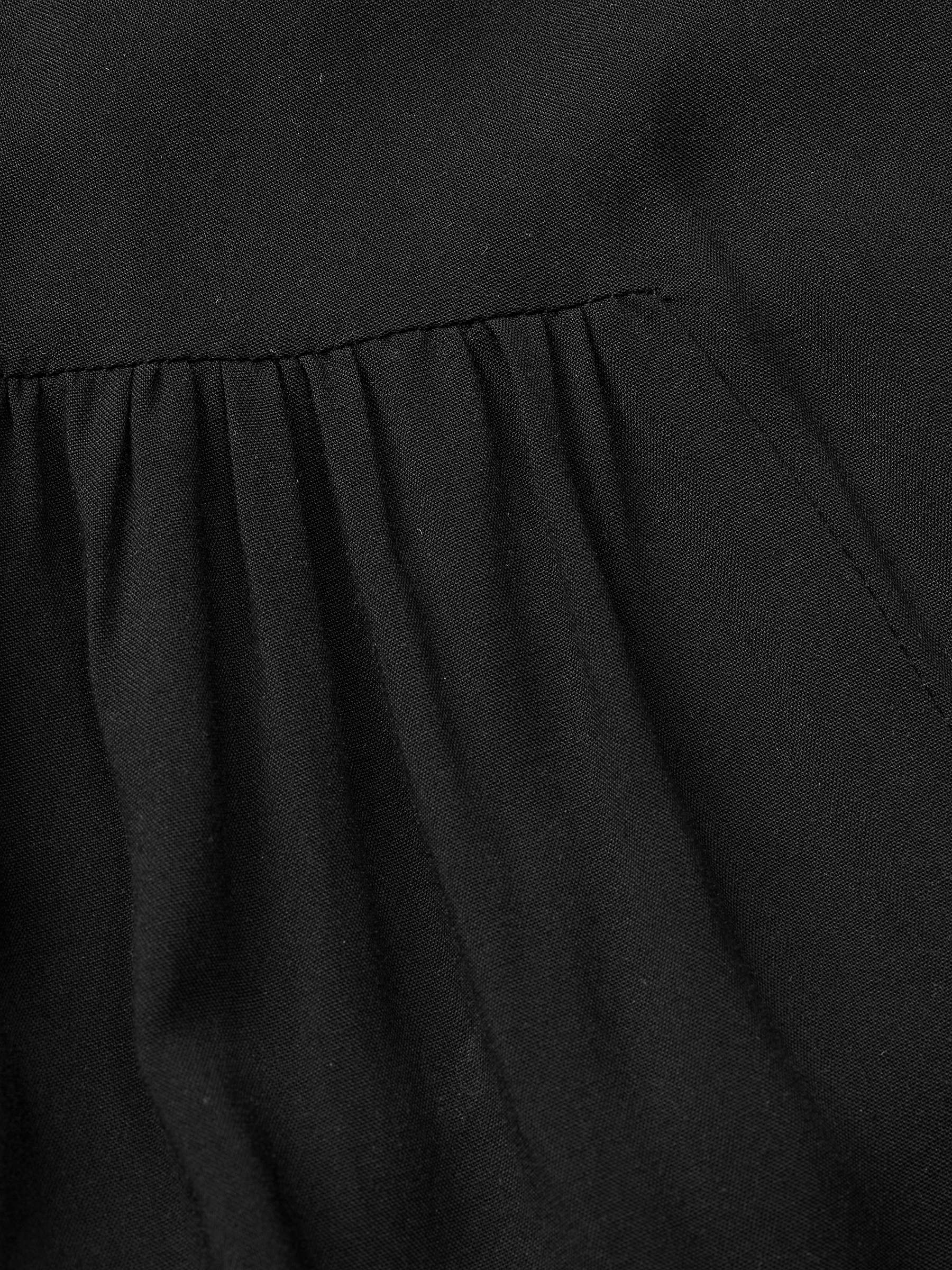 Buy Lollys Laundry Harper Maxi Shirt Dress, Black Online at johnlewis.com