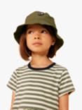 Petit Bateau Kids' Logo Solid Bucket Hat