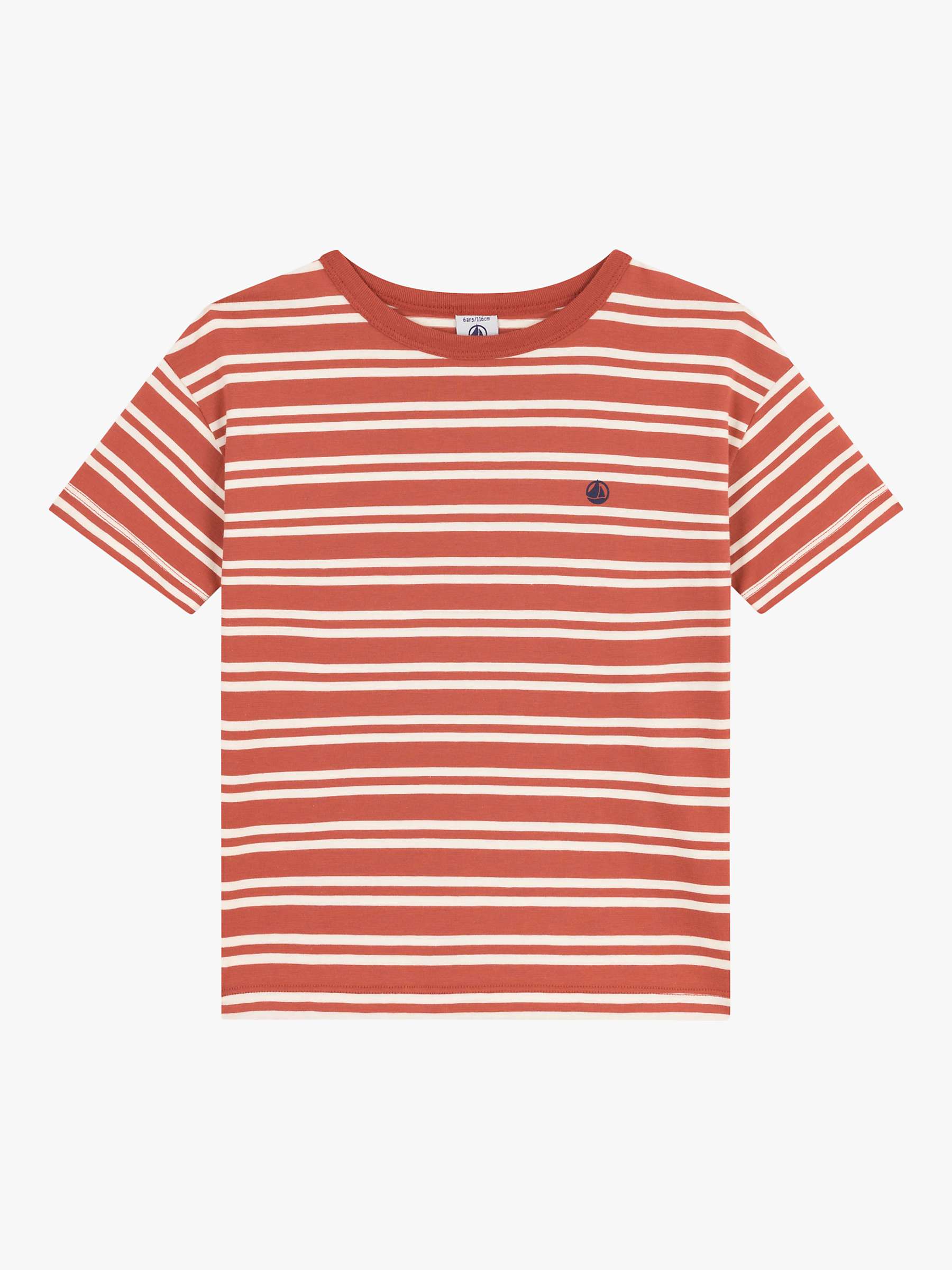 Buy Petit Bateau Kids' Stripe T-Shirt Online at johnlewis.com
