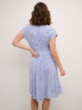 KAFFE Bella Jersey Dress, Ultramatine/Gray