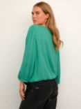 KAFFE Wilma Blouse, Gumdrop Green