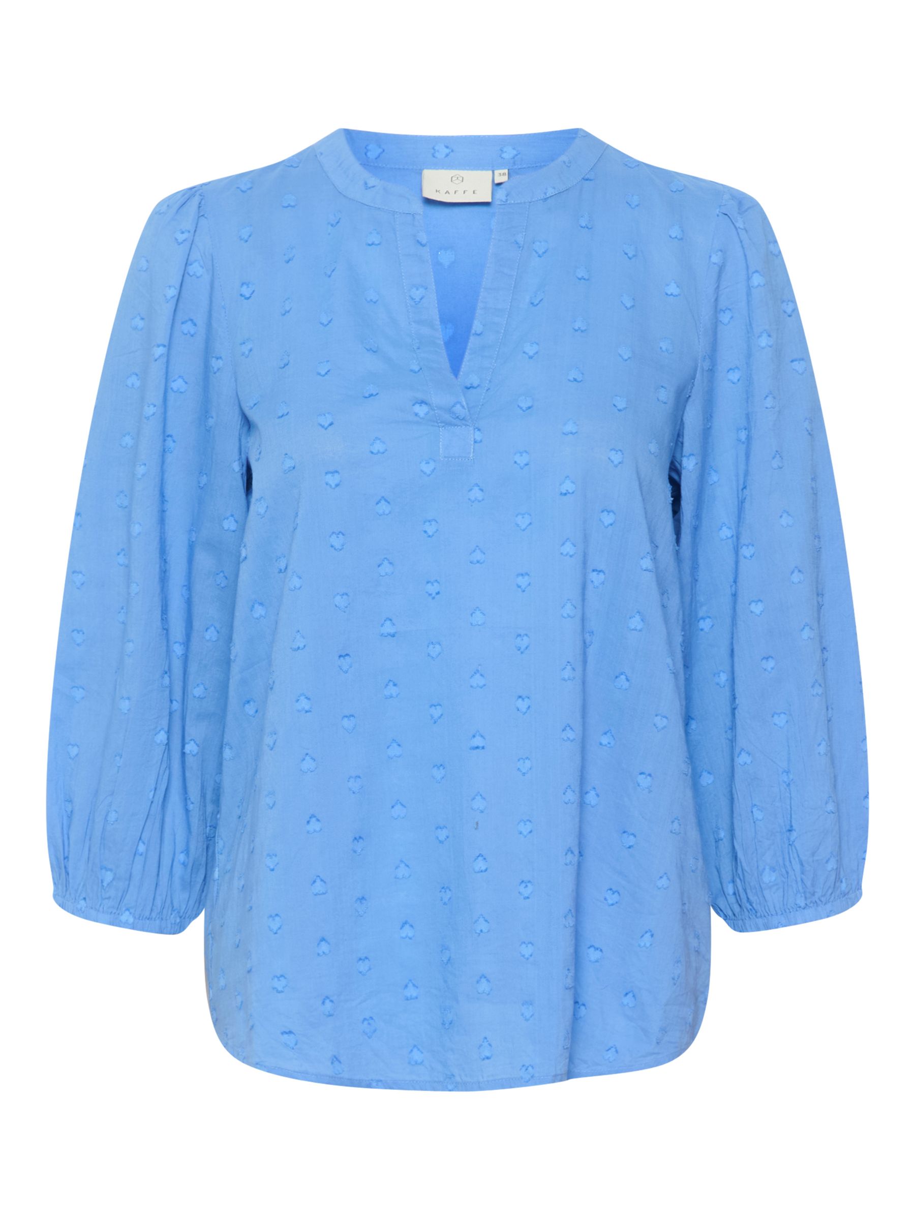 Buy KAFFE Jollia Cotton Blouse Online at johnlewis.com