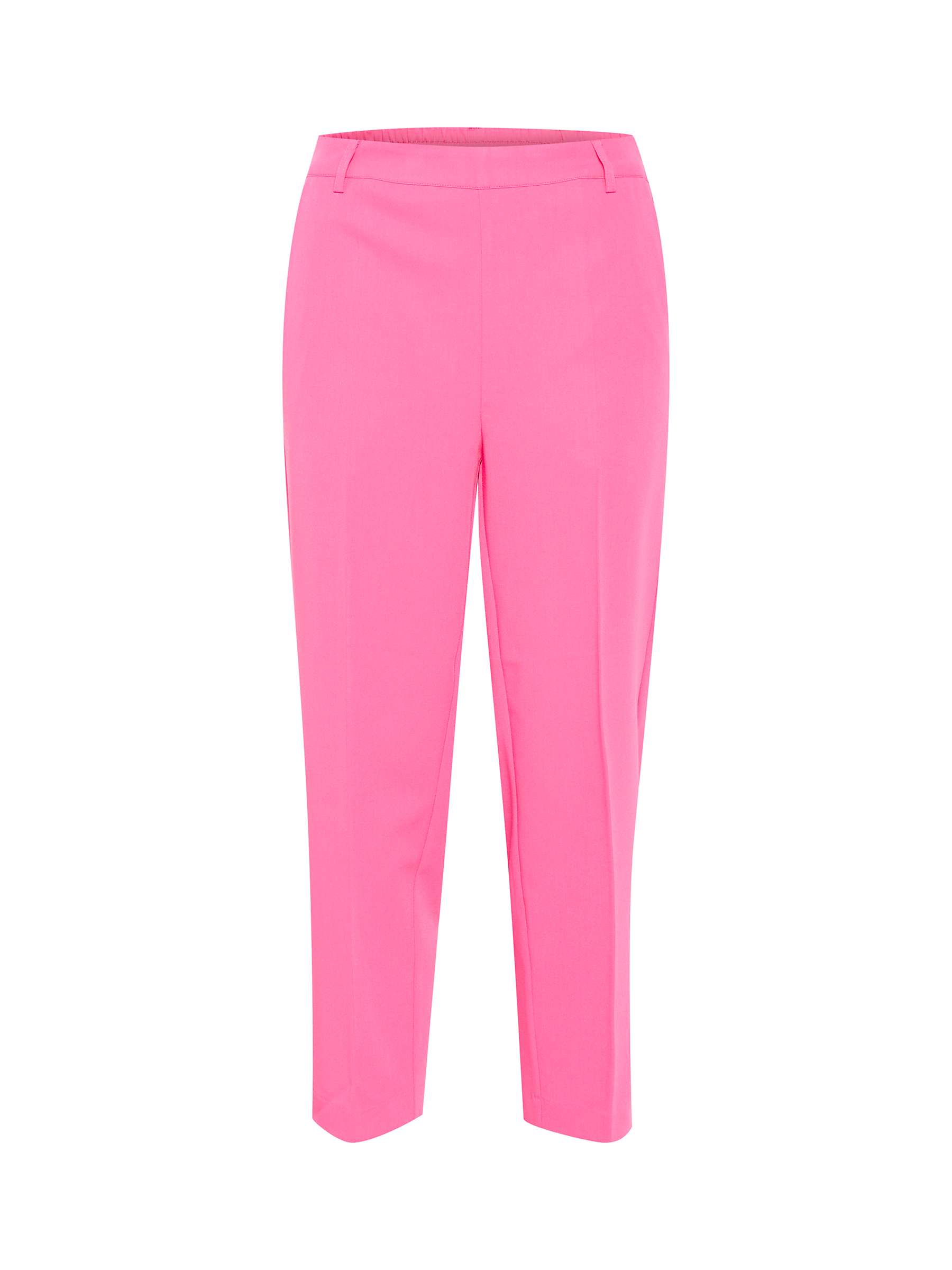 Buy KAFFE Sakura Elastic Waist Cropped Trousers Online at johnlewis.com