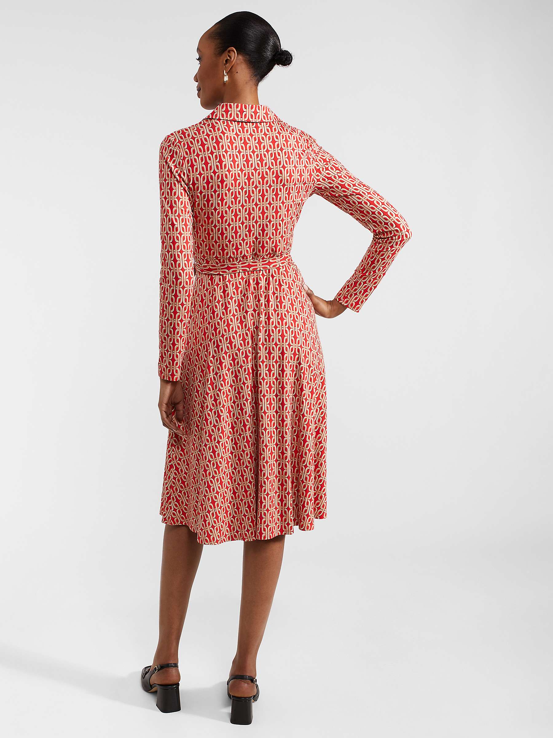 Buy Hobbs Petite Clarice Ecovero Shirt Dress, Multi Online at johnlewis.com