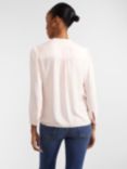 Hobbs Magnolia Blouse, Pink Peach