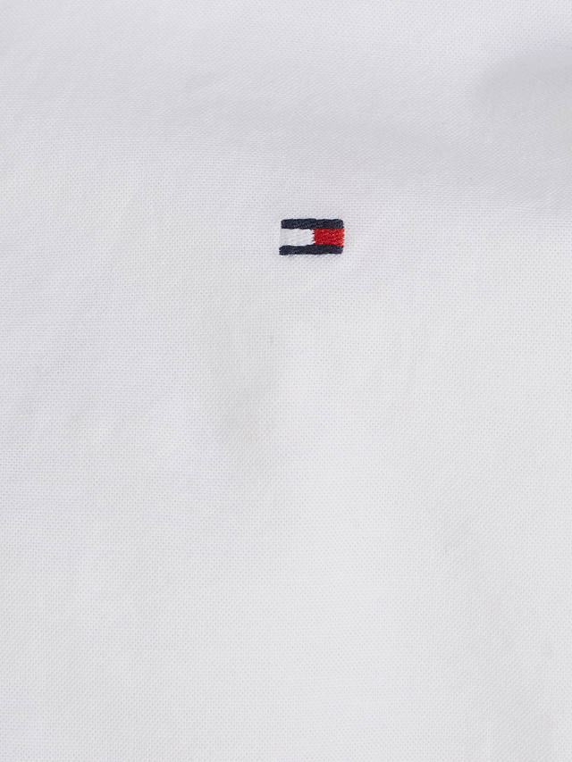 Tommy Hilfiger Kids' Flag Oxford Shirt, White