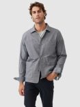 Rodd & Gunn Claverley Soft Cotton Regular Fit Zip Through Shacket