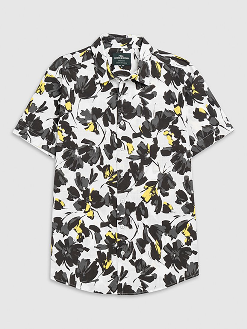 Buy Rodd & Gunn Newcastle Cotton Slim Fit Short Sleeve Shirt Online at johnlewis.com