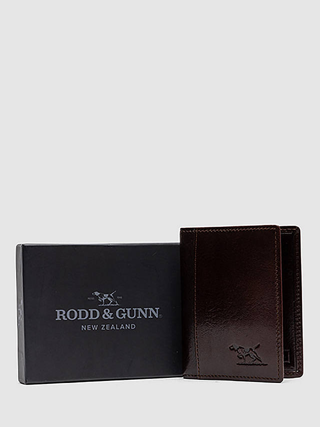 Rodd & Gunn Walton Card Holder, Chocolate